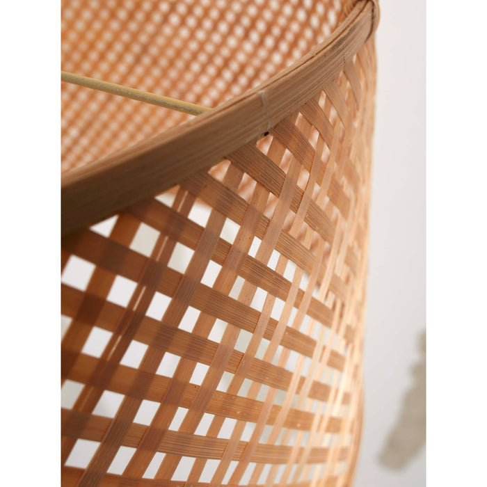 GOOD&MOJO Vloerlamp Java - Bamboe - 175x50x207cm