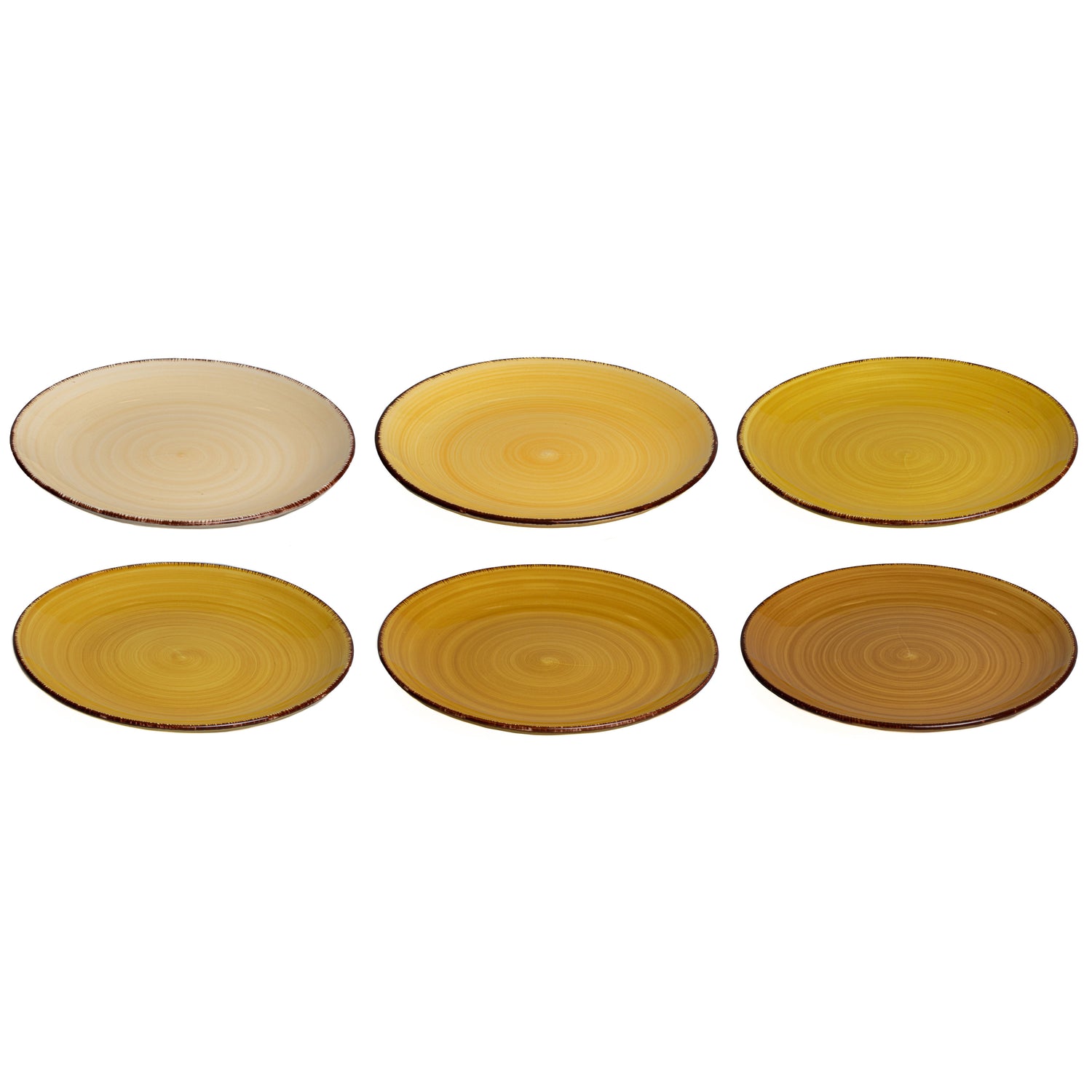 Studio Tavola Ontbijtborden Sunny Fall ø 19 cm - 6 Stuks