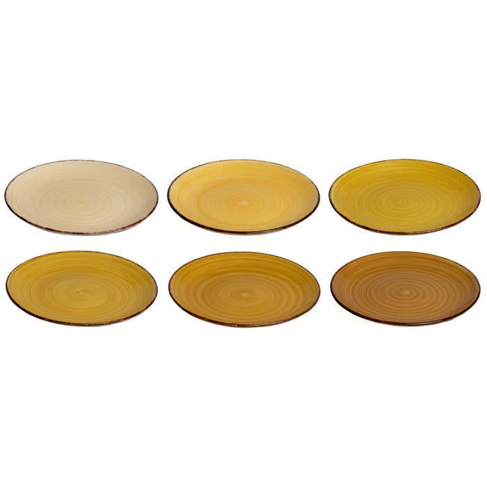 Studio Tavola Ontbijtborden Sunny Fall ø 19 cm - 6 Stuks