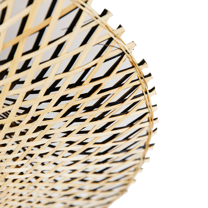 QAZQA Oosterse plafondlamp bamboe 50 cm - Rina