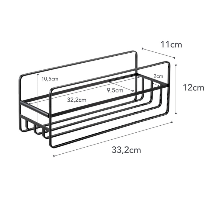 Yamazaki Mokken- & Glazenrek - Tower - Zwart