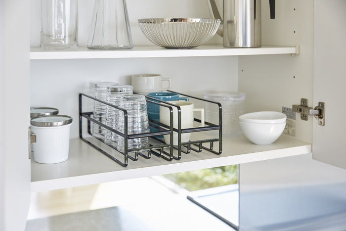 Yamazaki Mokken- & Glazenrek - Tower - Zwart