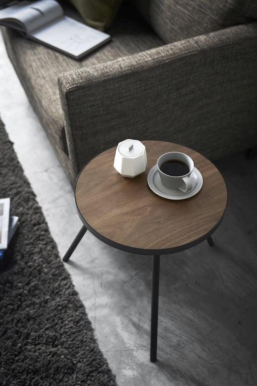 Yamazaki Bijzettafel Rond - Tower - Zwart