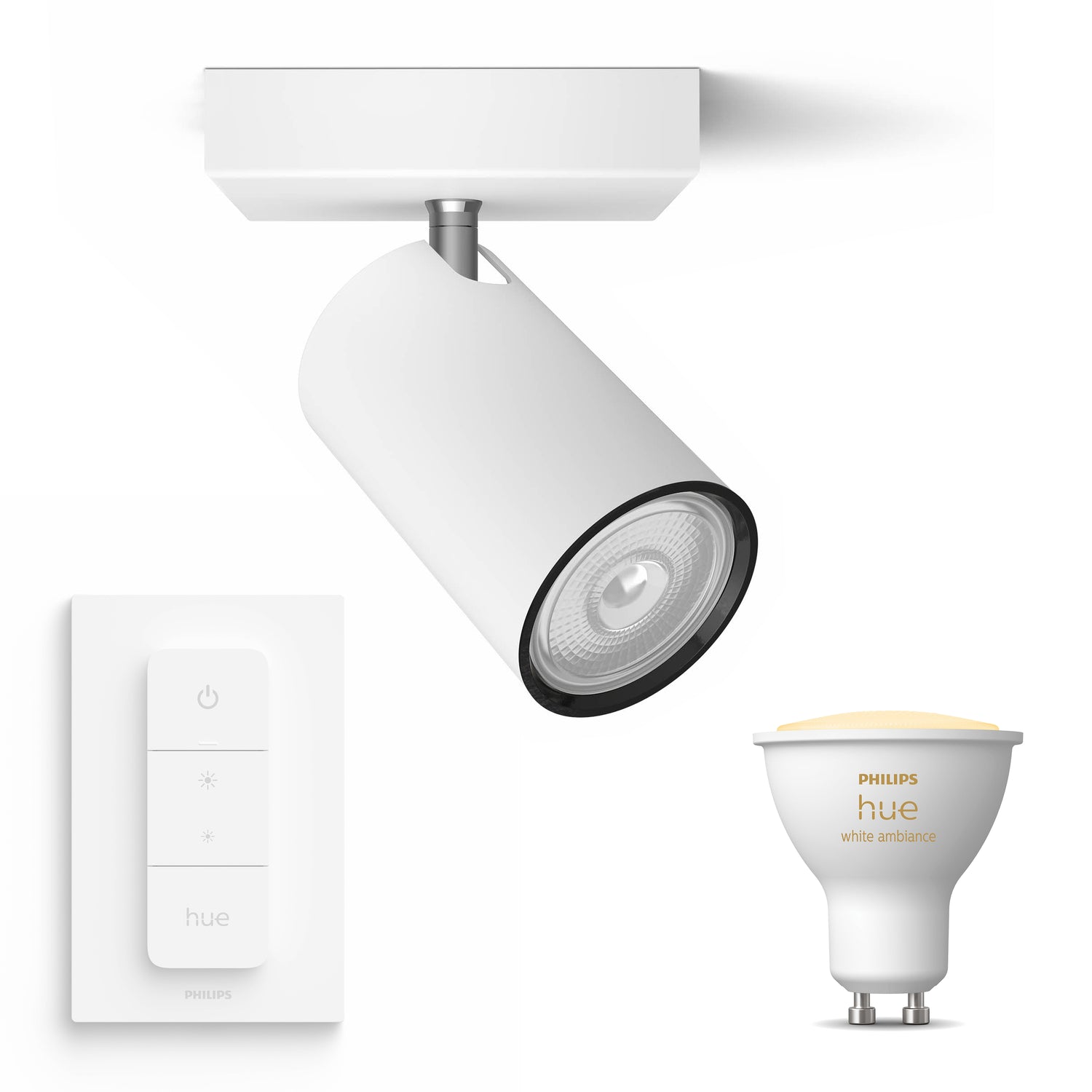 Philips myLiving Kosipo Opbouwspot Wit  - 1 Lichtpunt - Spotjes Opbou…