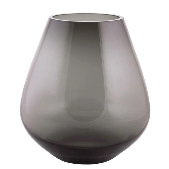 Vaas Kandelaar Smoked Grey - Medium - Ø20 x H22 cm