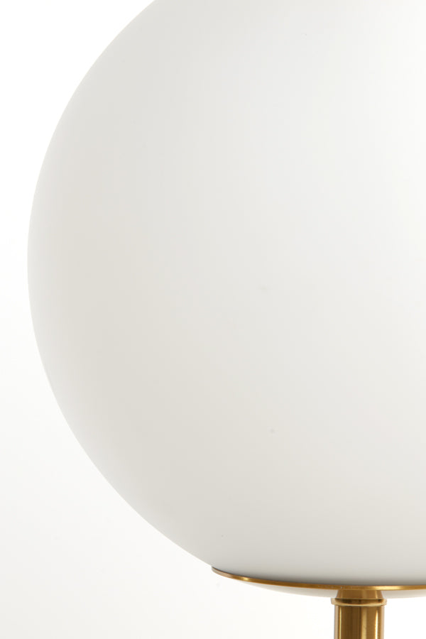 Light & Living - Tafellamp MEDINA - Ø25x47cm - Wit