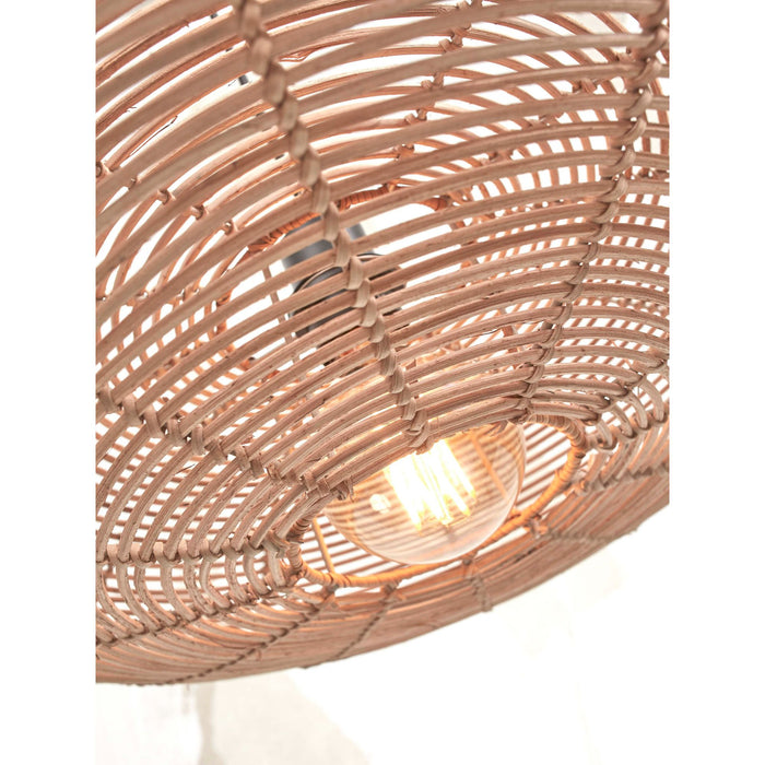 GOOD&MOJO Vloerlamp Tanami - Bamboe|Rotan - 63x40x150cm