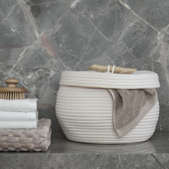 Aquanova Otis Opbergmand Ø 32 cm - Ivoor