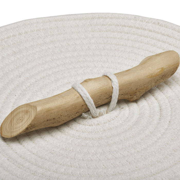 Aquanova Otis Opbergmand Ø 32 cm - Ivoor