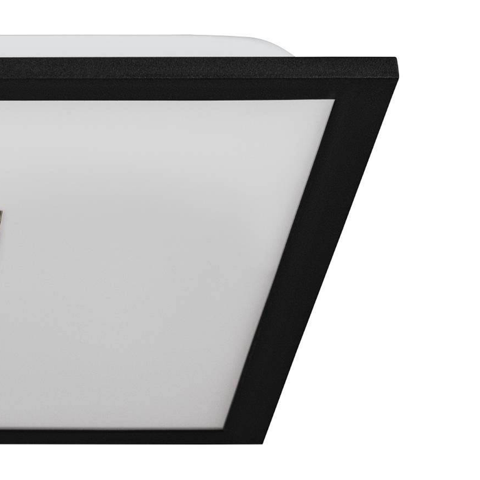 EGLO Marmorata Plafondlamp - LED - 44,5 cm - Zwart|Wit