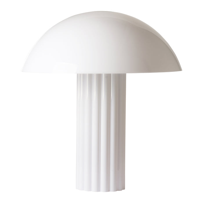 HKliving Cupola Tafellamp - Opal White