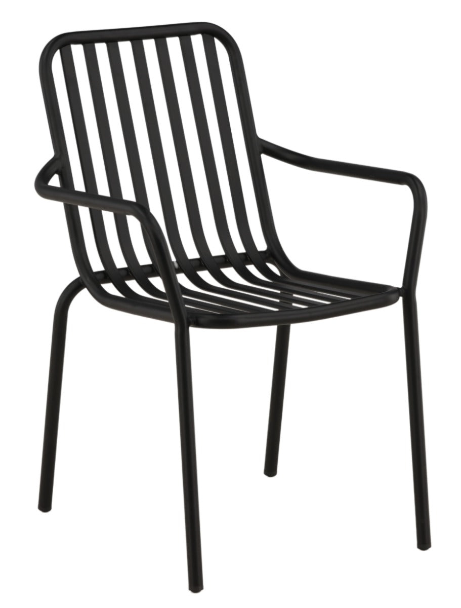 24Designs Riccardo Stoel - Set Van 2 - Zwart Aluminium