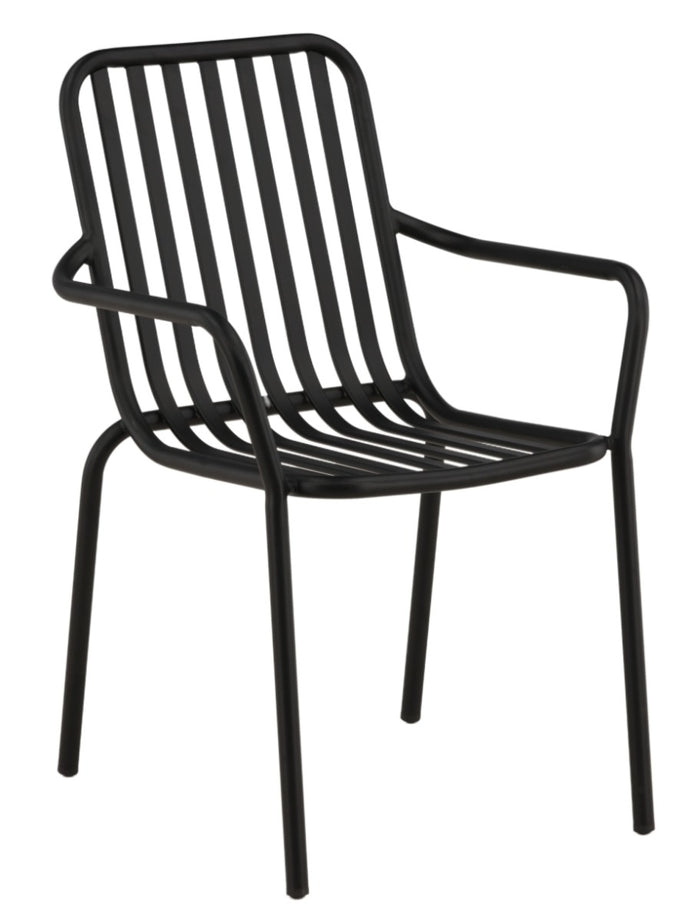 24Designs Riccardo Stoel - Set Van 2 - Zwart Aluminium