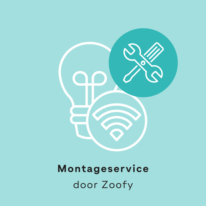 Installatie smart lamp - Door Zoofy in samenwerking met fonQ - 5|4,5!