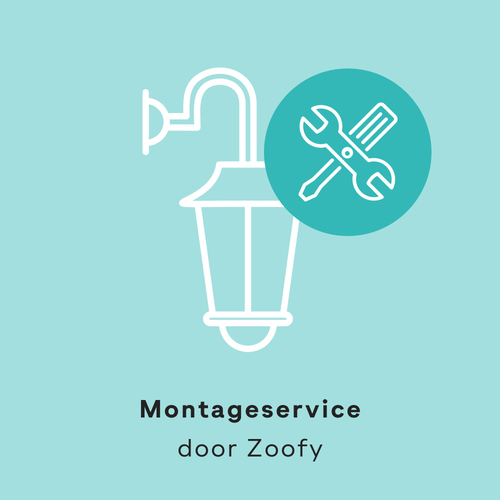 Montage buitenverlichting - Door Zoofy in samenwerking met fonQ