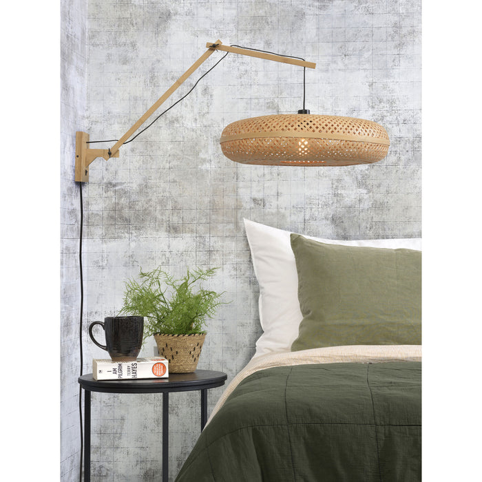 GOOD&MOJO Wandlamp Palawan - Bamboe - 105x60x55cm