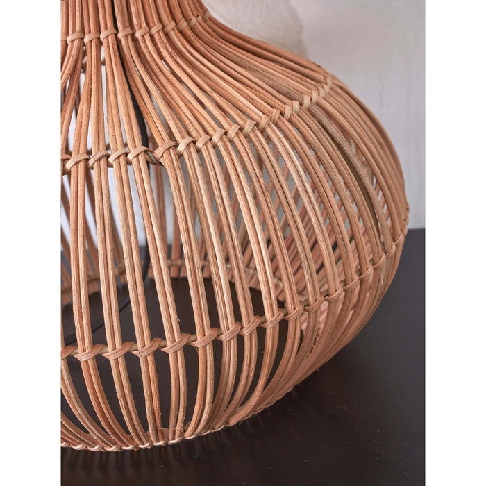 GOOD&MOJO Tafellamp Kalahari - Groen|Rotan - Ø47cm