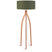 GOOD&MOJO Vloerlamp Annapurna - Groen|Bamboe - Ø60cm