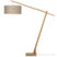 GOOD&MOJO Vloerlamp Montblanc - Bamboe|Taupe - 175x60x207cm