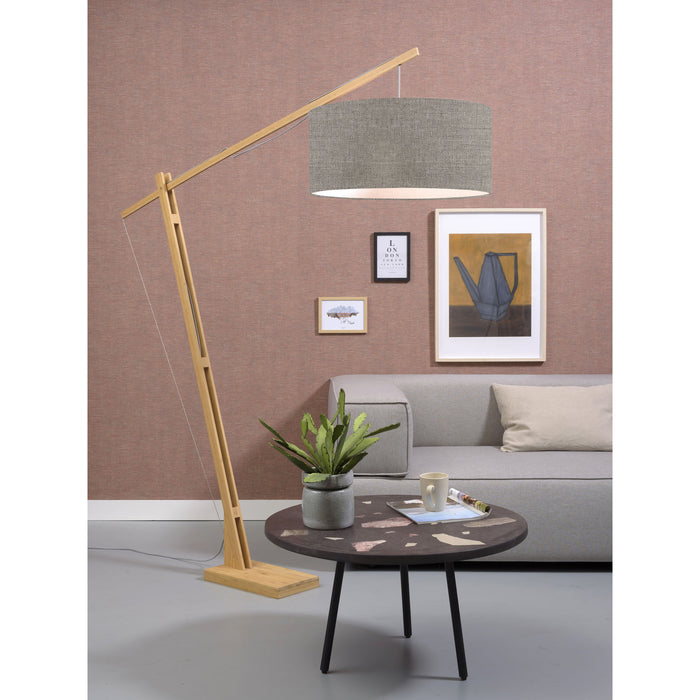 GOOD&MOJO Vloerlamp Montblanc - Bamboe|Taupe - 175x60x207cm