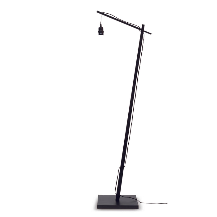 GOOD&MOJO Vloerlamp Cango - Bamboe Zwart|Naturel - 80x60x176cm
