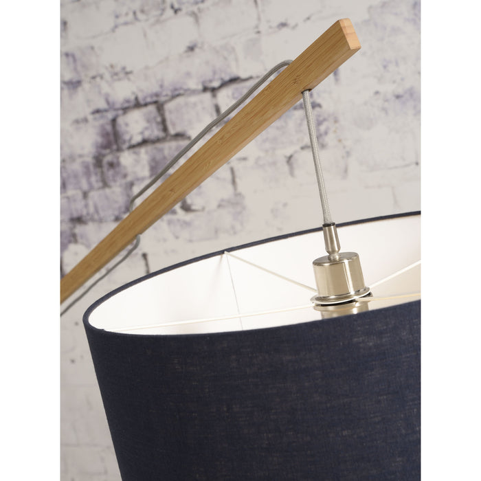 GOOD&MOJO Vloerlamp Montblanc - Bamboe|Zwart - 175x60x207cm