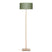 GOOD&MOJO Vloerlamp Fuji - Groen|Bamboe - Ø47cm