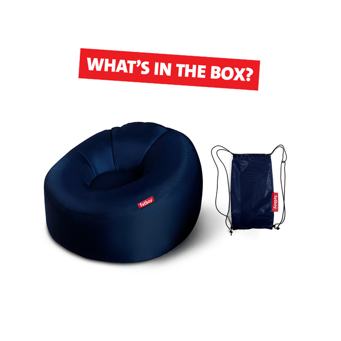 Fatboy Air lounger - Luchtzak - Oplaasbare Zitzak Lamzac O - Blauw