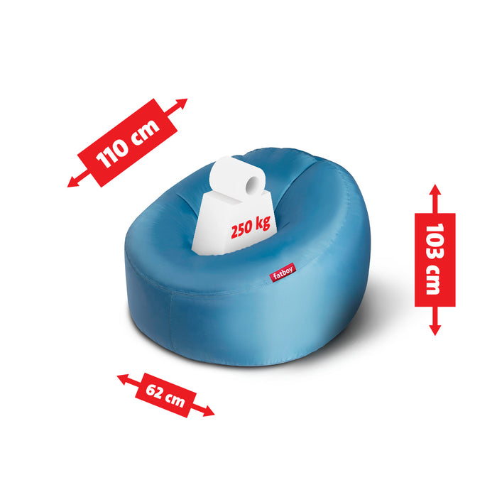 Fatboy Air lounger - Luchtzak - Oplaasbare Zitzak Lamzac O - Blauw