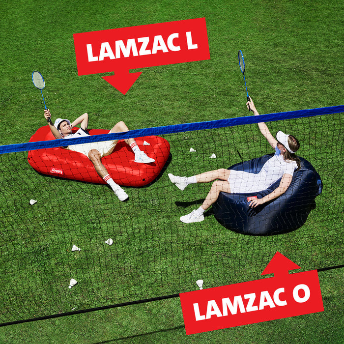 Fatboy Air lounger - Luchtzak - Oplaasbare Zitzak Lamzac L - Rood