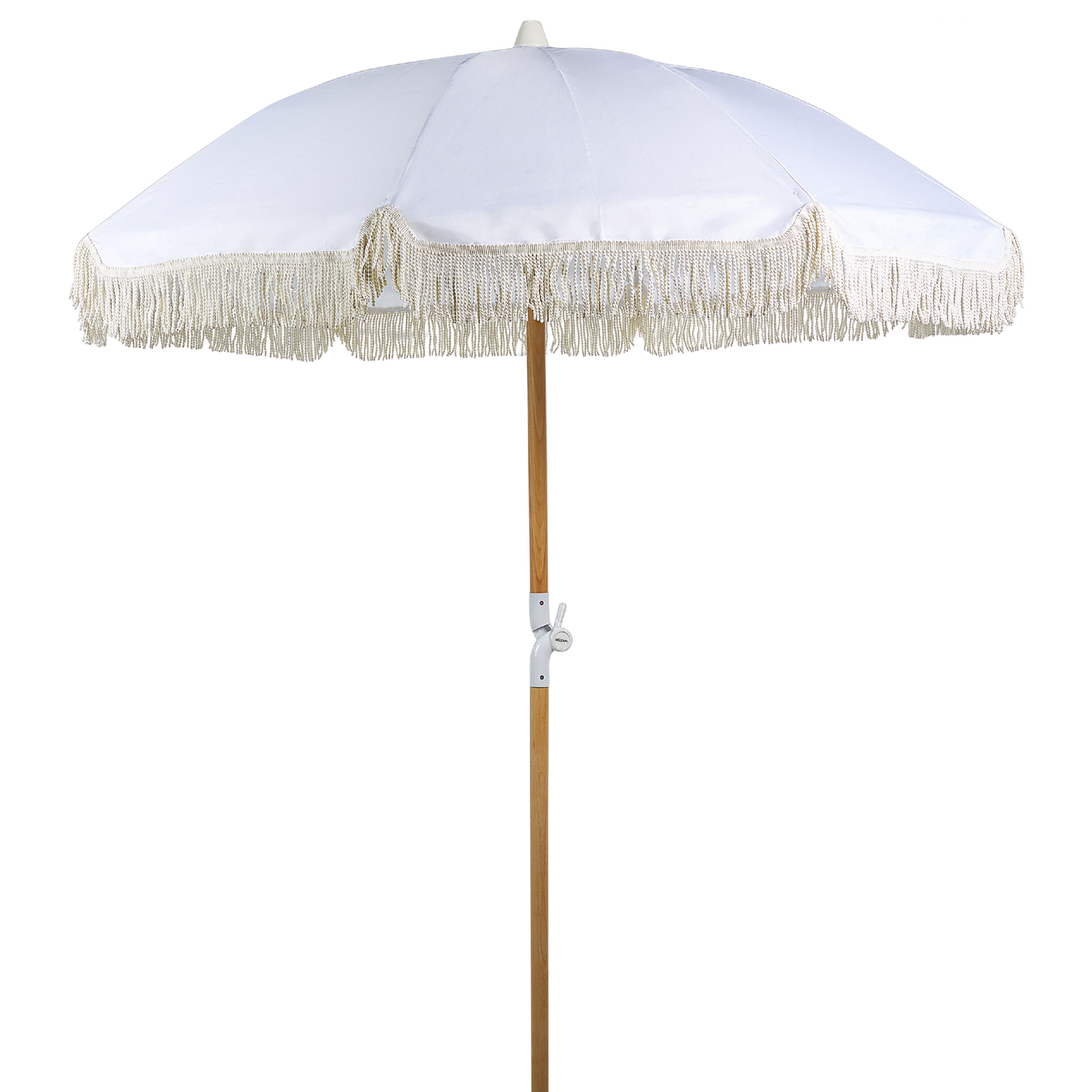 Beliani - MONDELLO - Parasol - Wit - Polyester