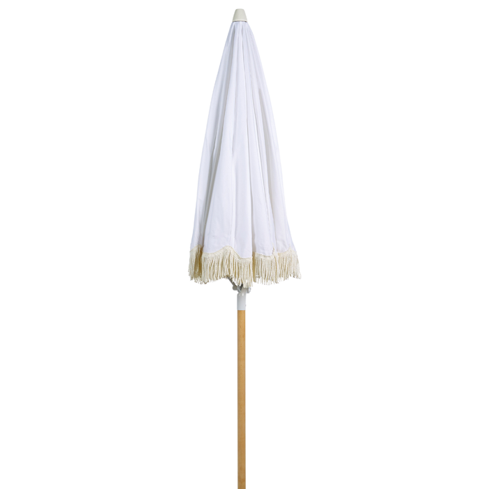 Beliani - MONDELLO - Parasol - Wit - Polyester