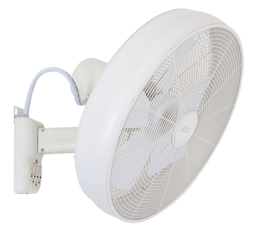 Lucci Air Wandventilator Breeze Wit Ø 46cm incl. Afstandsbediening