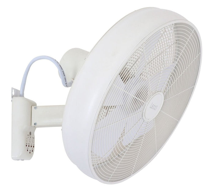 Lucci Air Wandventilator Breeze Wit Ø 46cm incl. Afstandsbediening