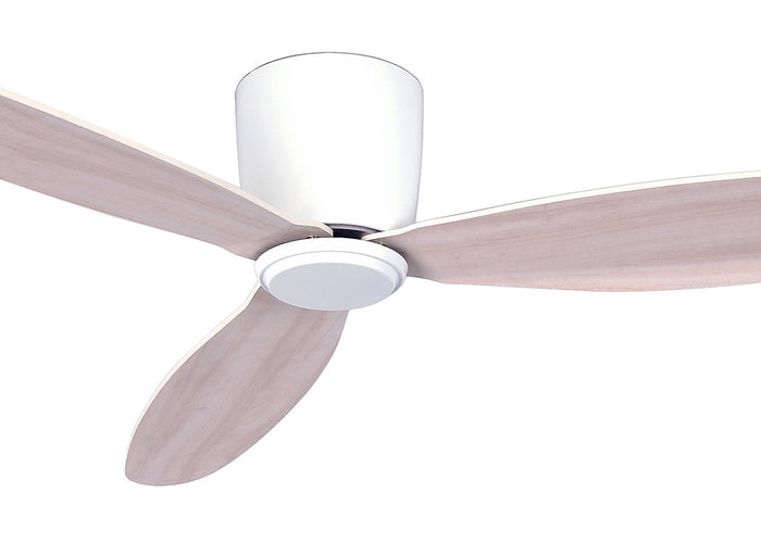 Lucci Air Plafondvenmtilator Airfusion Radar  Wit - Eiken Ø 132 cm