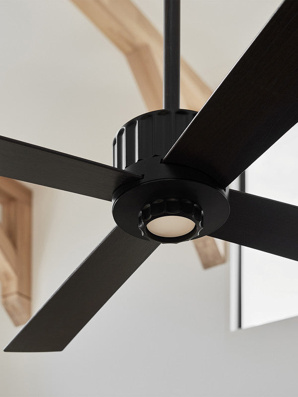 Lucci Air Plafondventilator Airfusion Newport Zwart 9W Led Ø 137cm