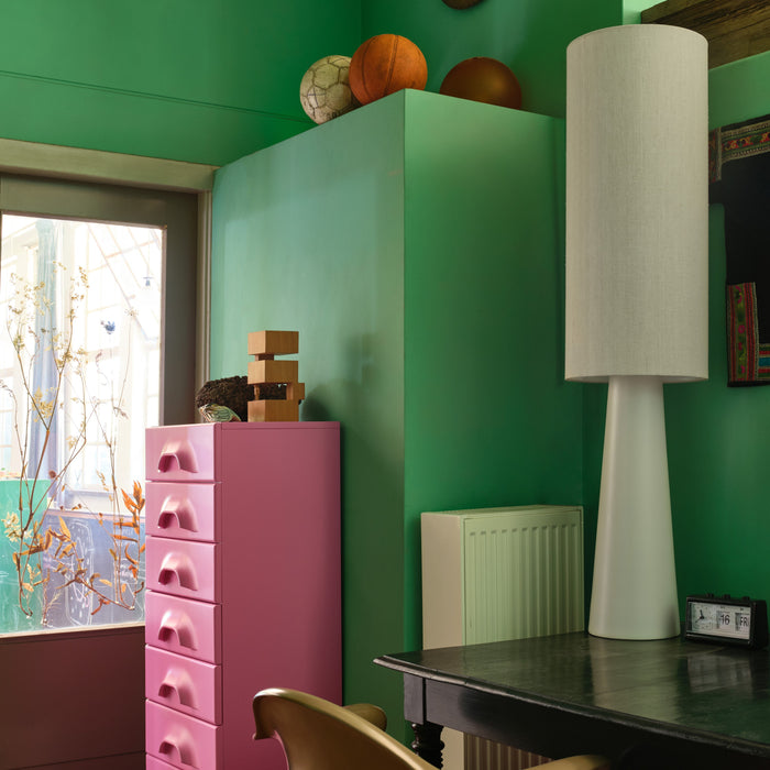 HKliving Linen Lampenkap Ø 33 cm - Natural