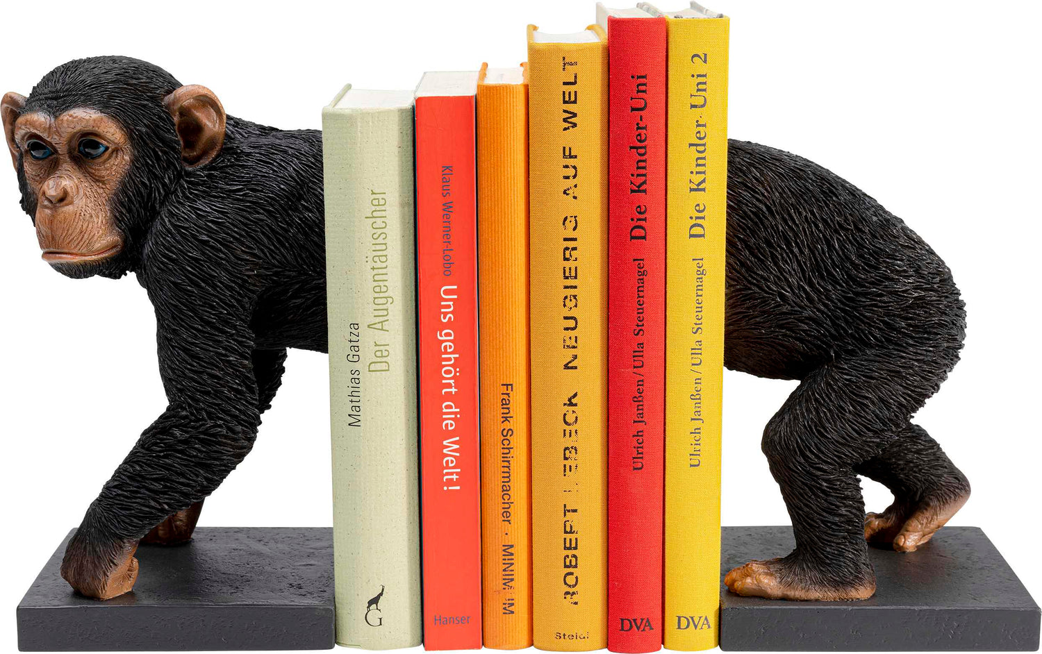 Kare Design Boekensteun Chimp (Set van 2)