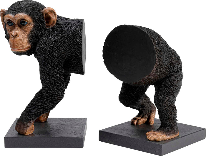 Kare Design Boekensteun Chimp (Set van 2)