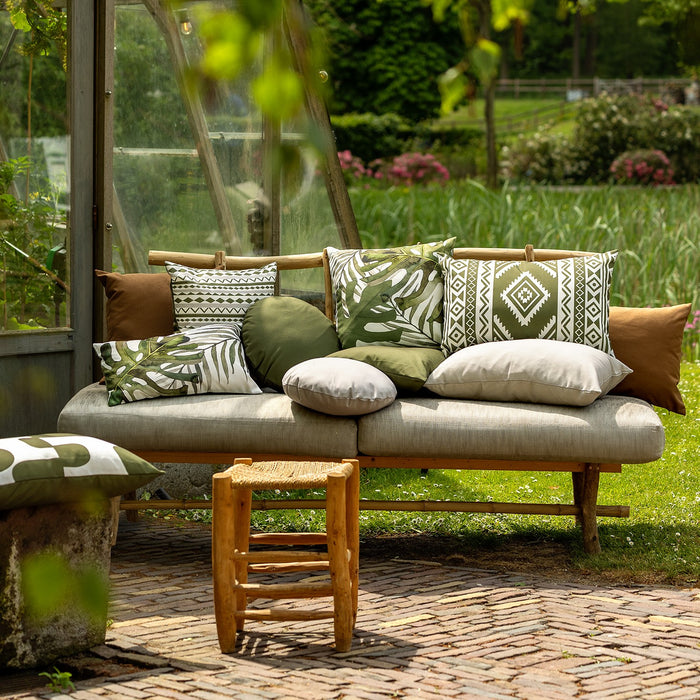 LUCCA - Outdoor Sierkussen 30x50 cm - waterafstotend en uv-bestendig -