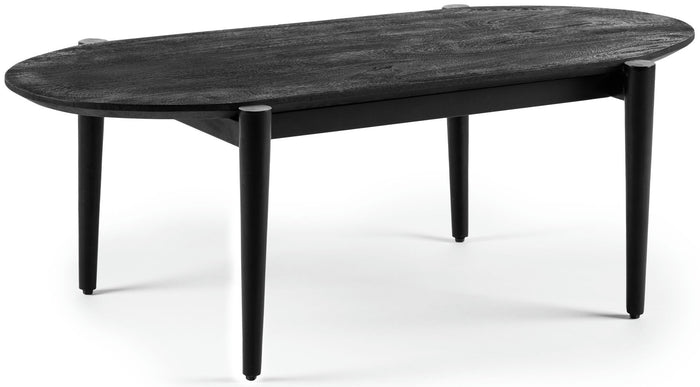 Lions Design Lind Ovale Salontafel Mango Zwart