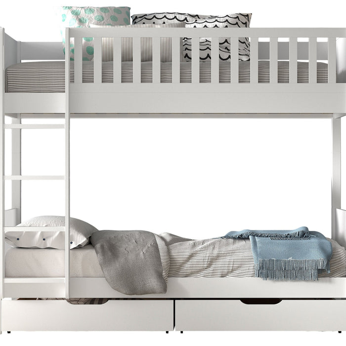 Vipack Scott Stapelbed met Lade Set Wit