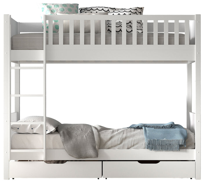 Vipack Scott Stapelbed met Lade Set Wit