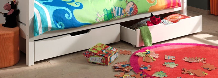 Vipack Scott Stapelbed met Lade Set Wit