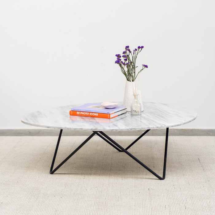 Furnified - Wit marmeren Salontafel - Richard