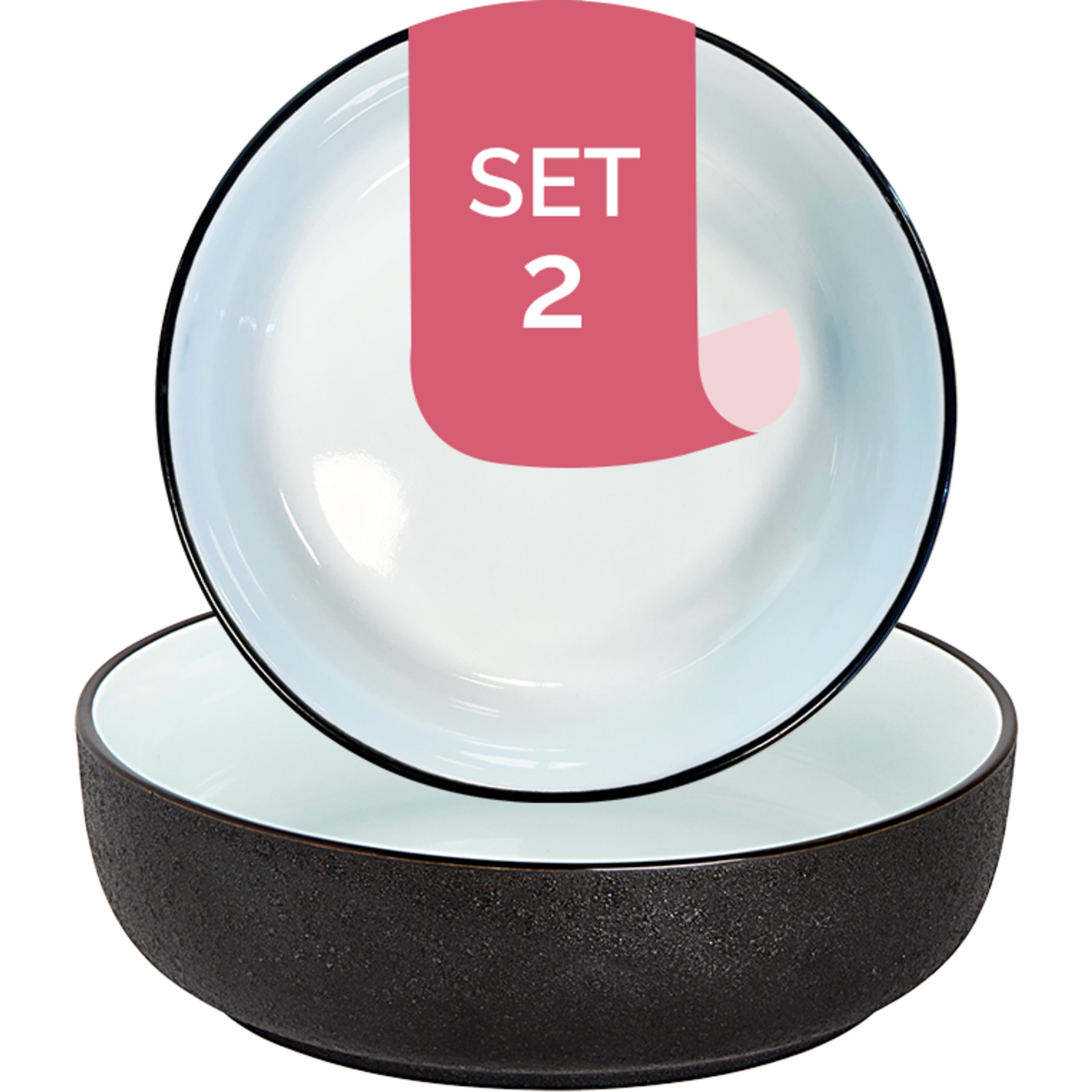 Maastricht Porselein Schaal Cosmic 16 cm 55 cl 2 stuk(s)