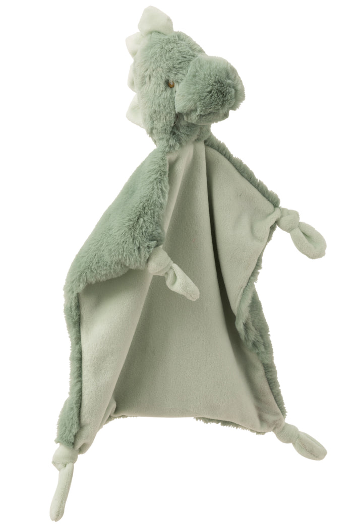 J-Line Doudou Dinosaurus Pluche Groen  - Set van 1