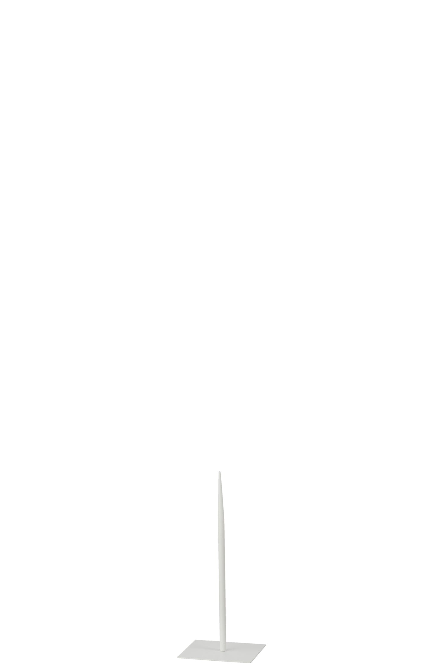 J-Line decoratie pin - metaal - wit - small