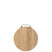 J-Line snijplank Rond - hout - naturel - small