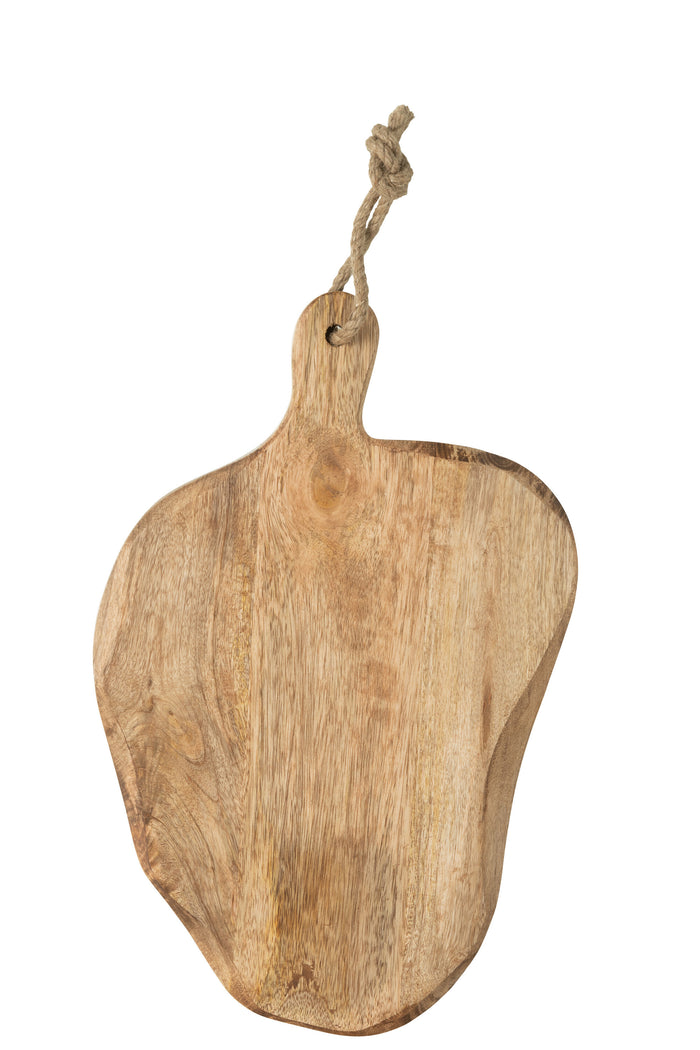 J-Line snijplank Organic Ovaal - hout - naturel - large